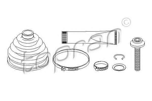 Комплект пылника, приводной вал
