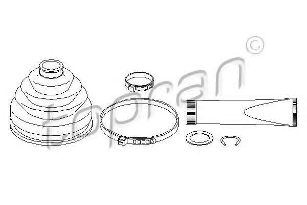 Комплект пылника, приводной вал
