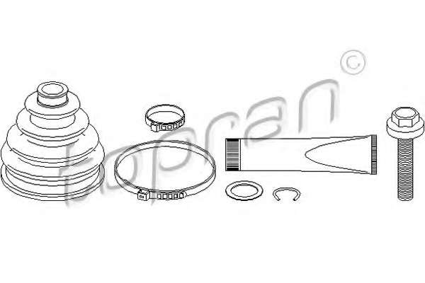 Комплект пылника, приводной вал