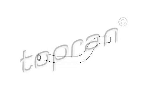 Патрубок радіатора VW Golf 1.6-1.8 83-91