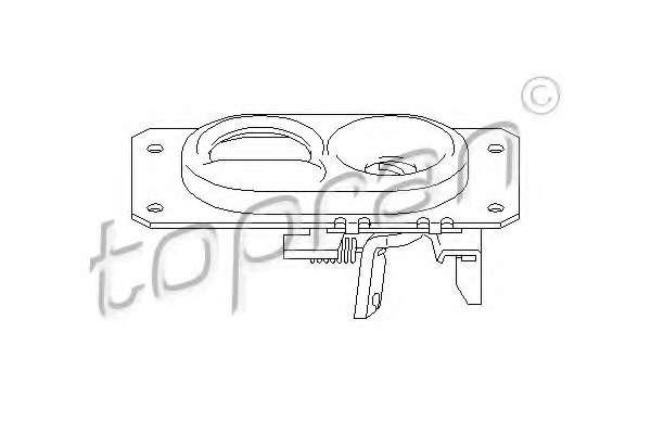 Замок капота