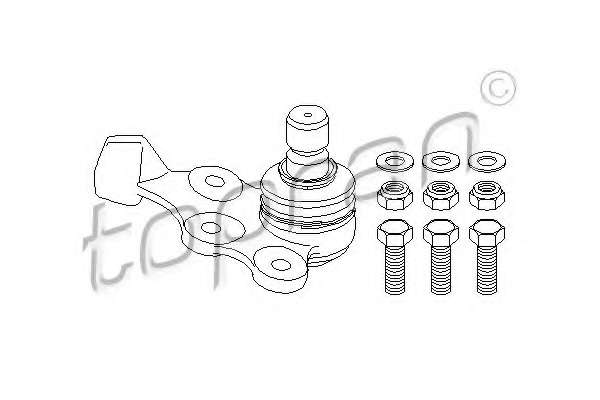 Несущий / направляющий шарнир