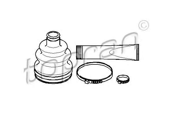 Комплект пылника, приводной вал