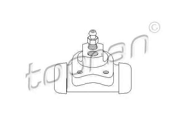 Колесный тормозной цилиндр