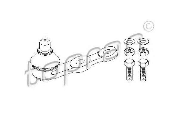 Несущий / направляющий шарнир