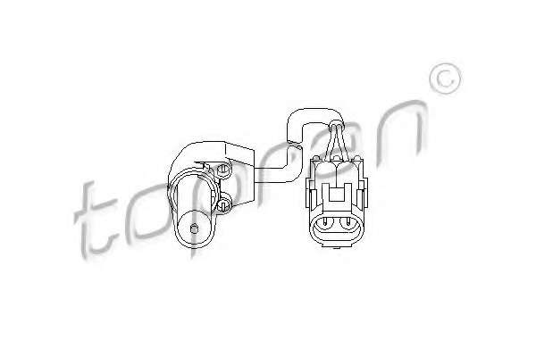 Датчик частоты вращения, управление двигателем
