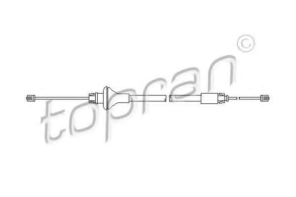 Трос, стояночная тормозная система