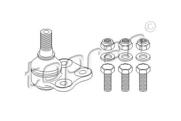Несущий / направляющий шарнир