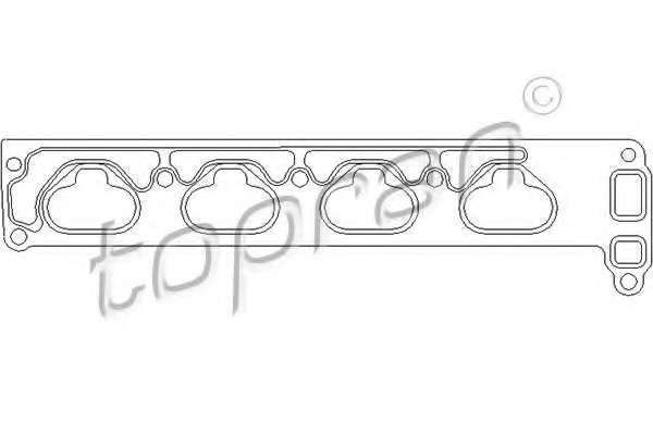 Прокладка, впускной коллектор