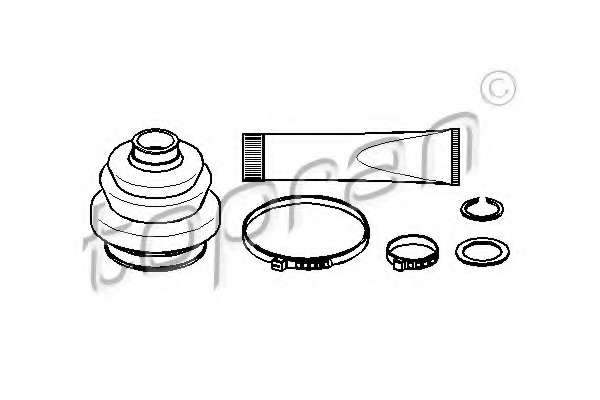 Комплект пылника, приводной вал