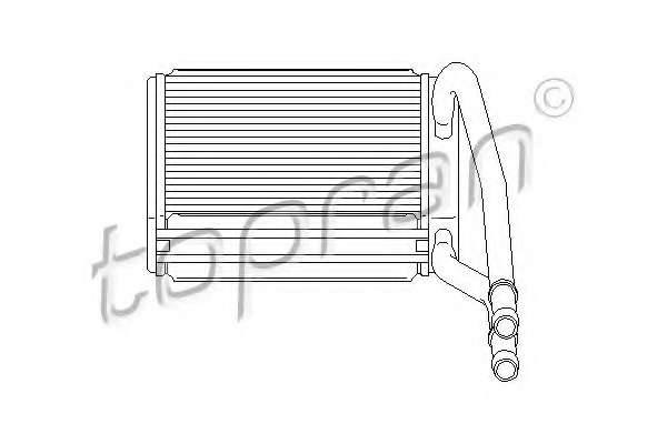 Теплообменник, отопление салона