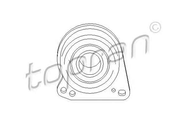 Підшипник підвісний правого приводного вала