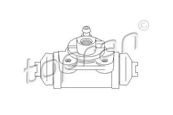 Колесный тормозной цилиндр