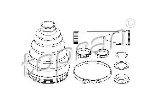 Пыльник, приводной вал