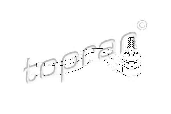 Наконечник поперечной рулевой тяги
