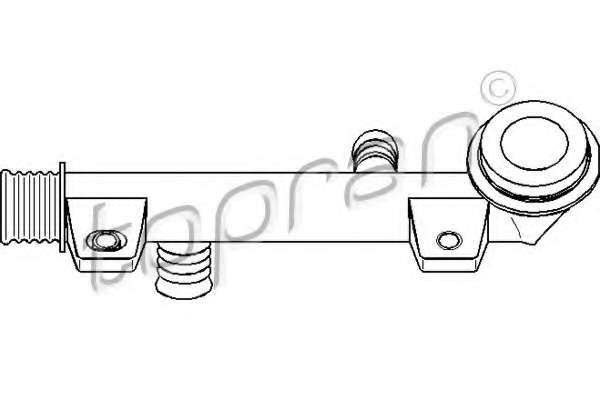 Фланець охолоджувальної рідини BMW 3 (E36)/5 (E34) -95