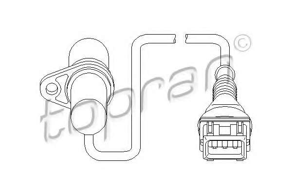 Датчик частоты вращения, управление двигателем