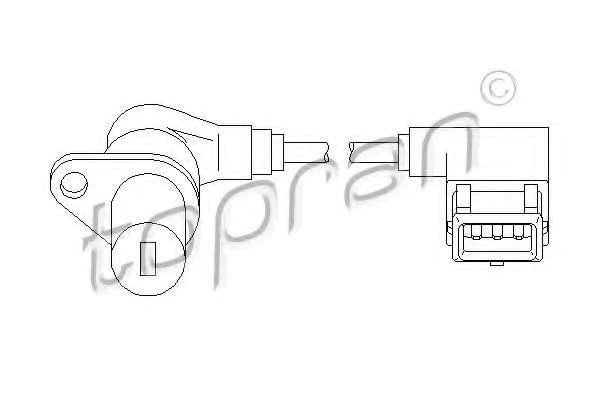 Датчик частоты вращения, управление двигателем