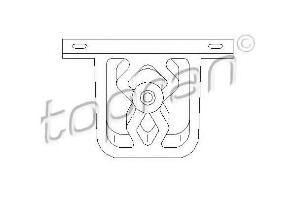 Кронштейн, глушитель