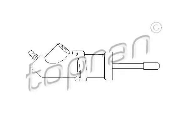 Рабочий цилиндр, система сцепления