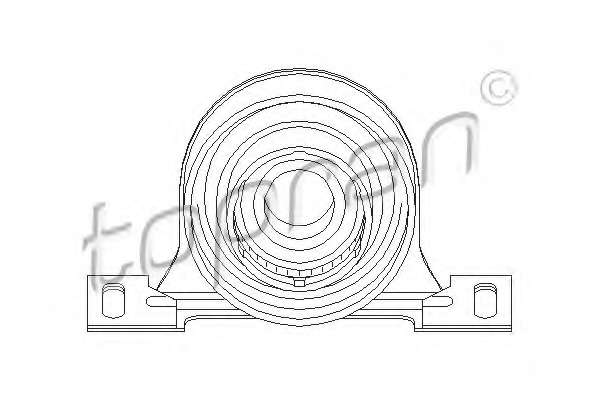Подвеска, карданный вал