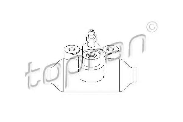 Колесный тормозной цилиндр