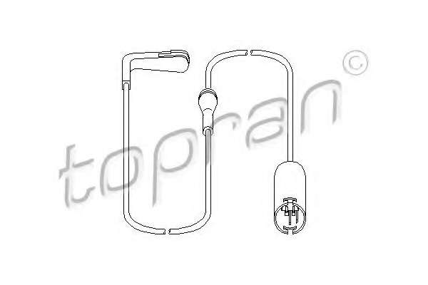 Датчик, износ тормозных колодок