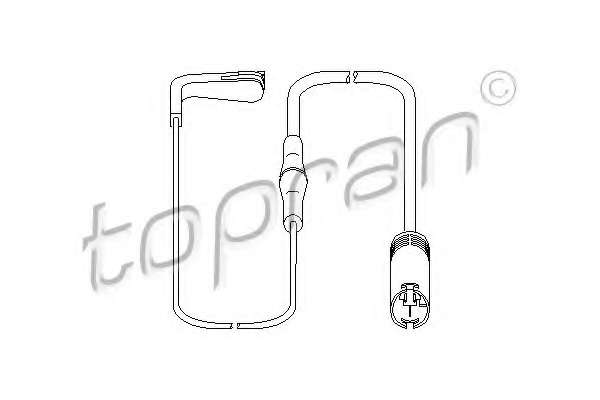 Датчик, износ тормозных колодок
