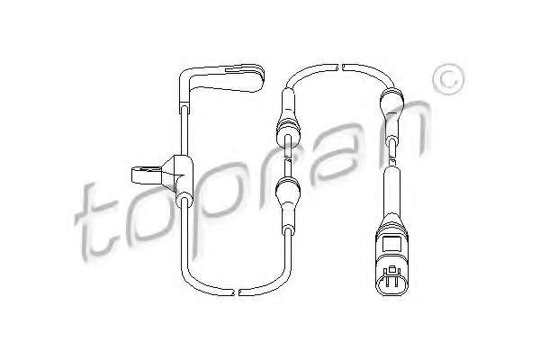 Датчик, износ тормозных колодок