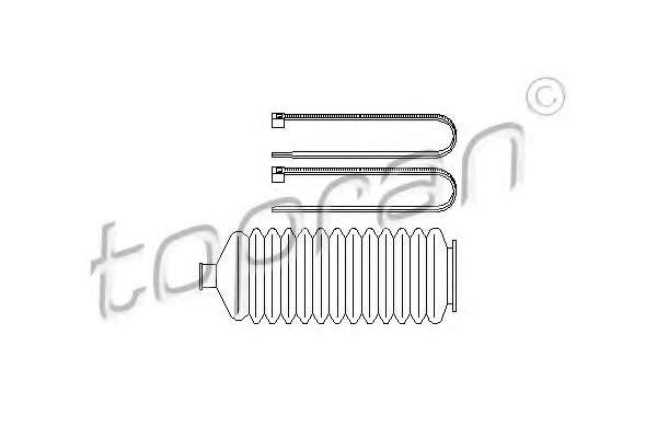 Комплект пылника, рулевое управление