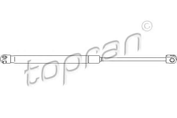 Газовая пружина, крышка багажник