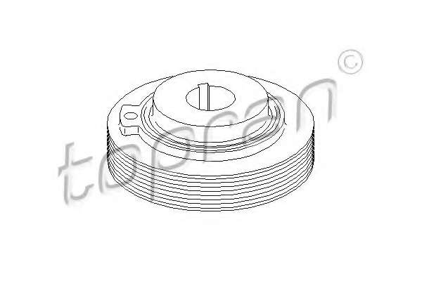 Амортизатор, поликлиновой ремень