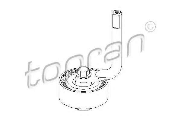 Натяжной ролик, поликлиновой ремень
