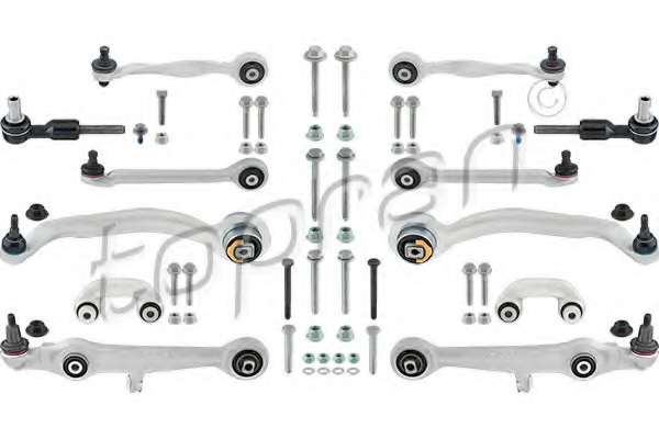 Комлектующее руля, подвеска колеса