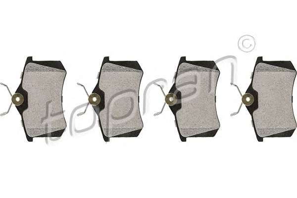 Комплект тормозных колодок, дисковый тормоз