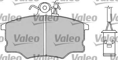 Комплект тормозных колодок, дисковый тормоз