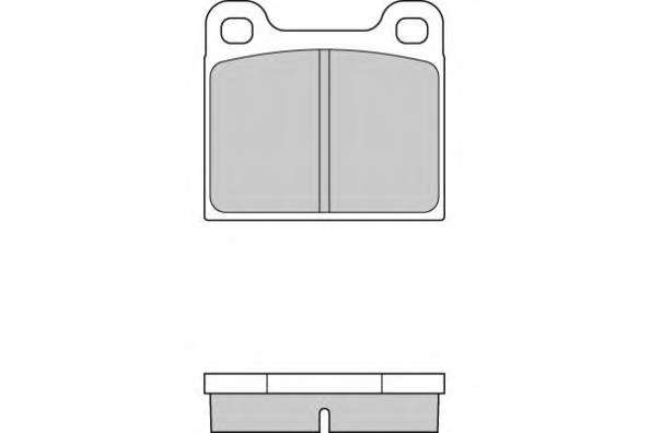 Комплект тормозных колодок, дисковый тормоз