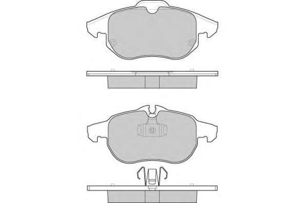 Комплект тормозных колодок, дисковый тормоз