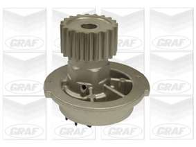 Помпа воды Chevrolet Aveo/Lacetti 1.4/1.6 03-/Daewoo Nubira 1.6 16V 97- (19z) (R/B) (7 лоп.)