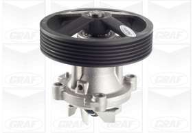 Помпа воды Fiat Doblo 1.3D/JTD/Opel Combo/Astra H/J/Corsa D/E 1.3CDTI 05- (R/B) (6 лоп.) (6 кан.)