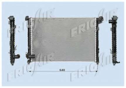 Радиатор, охлаждение двигателя