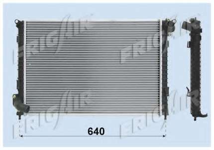 Радиатор, охлаждение двигателя