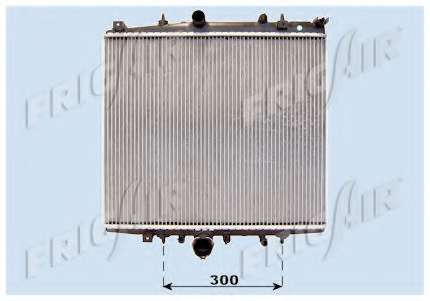 Радиатор, охлаждение двигателя