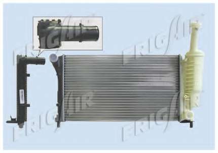 Радиатор, охлаждение двигателя