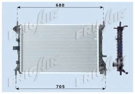 Радиатор, охлаждение двигателя