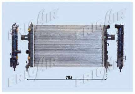 Радиатор, охлаждение двигателя