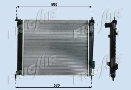 Радиатор, охлаждение двигателя