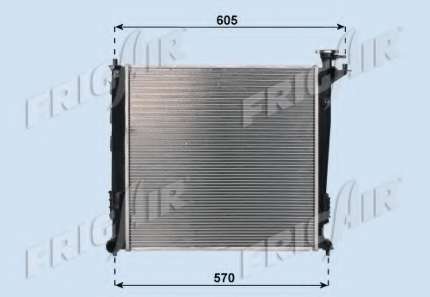 Радиатор, охлаждение двигателя
