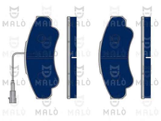 Комплект тормозных колодок, дисковый тормоз