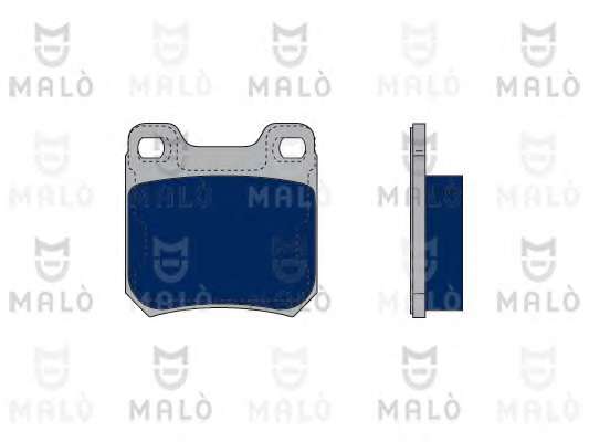 Комплект тормозных колодок, дисковый тормоз